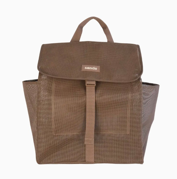 BEACH HAULER MESH BACKPACK | ESPRESSO