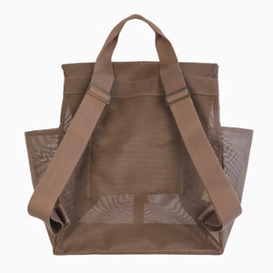 BEACH HAULER MESH BACKPACK | ESPRESSO