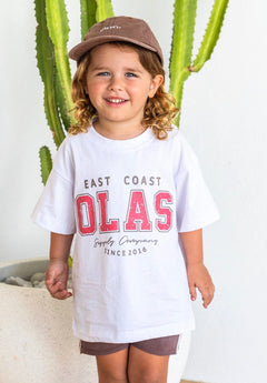 EAST COAST MINI TEE | RED