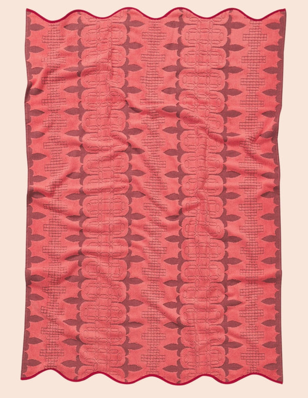 ESME BATH SHEET | HIBISCUS