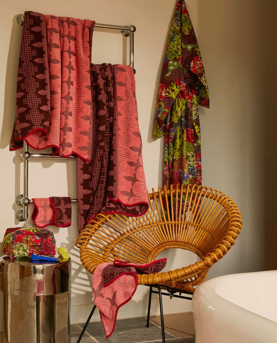 ESME BATH SHEET | HIBISCUS