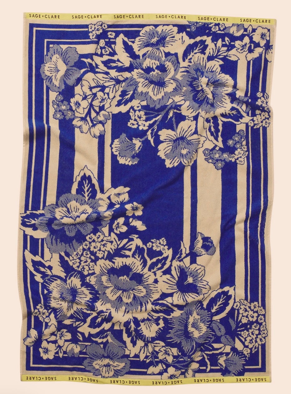 ELIZA BATH SHEET | ULTRAMARINE