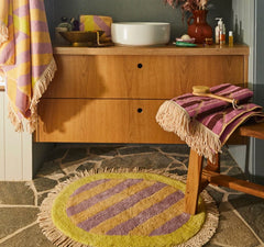 JARITA BATH MAT | MAUVE