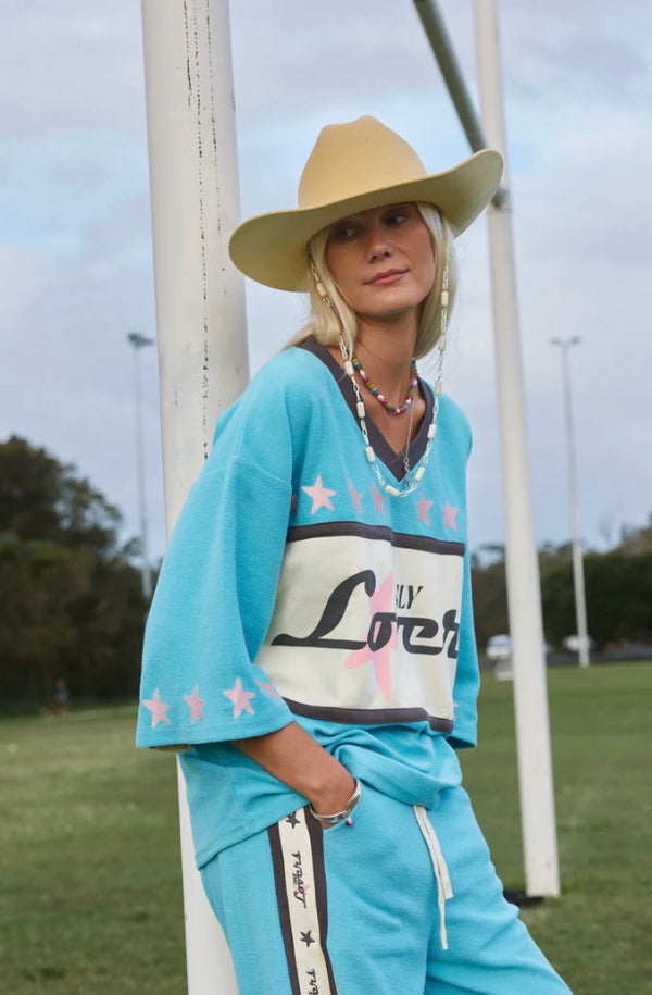 SURF LEAGUE JERSEY | SKY BLUE