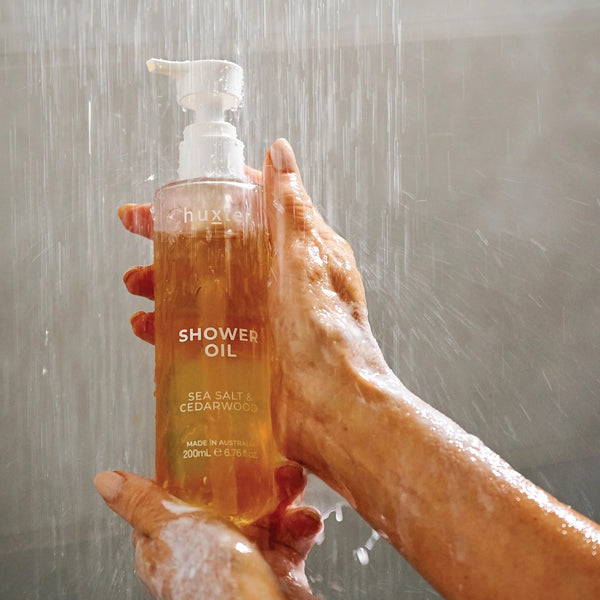 SHOWER OIL I SEA SALT & CEDARWOOD