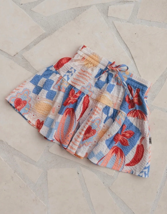 FRUIT PUNCH MINI SKIRT