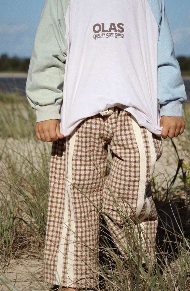 DRIFTER CHECK MINI PANTS