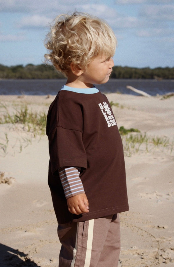 SOCIAL CLUB LAYERED MINI TEE