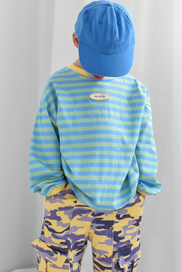 STRIPE LONG SLEEVE | PACIFIC