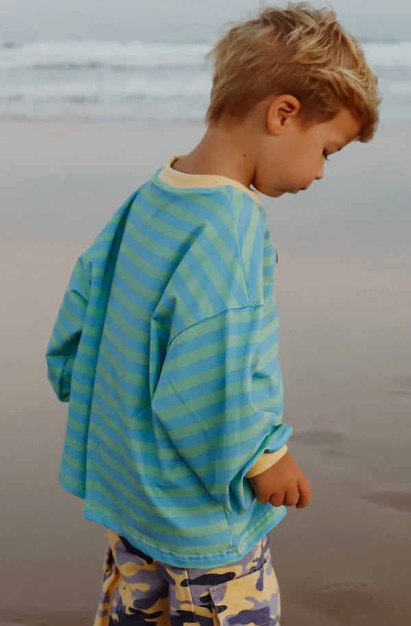 STRIPE LONG SLEEVE | PACIFIC