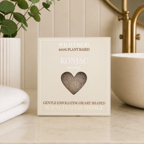 HEART KONJAC FACE SPONGE