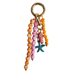 BEADED KEYCHAIN