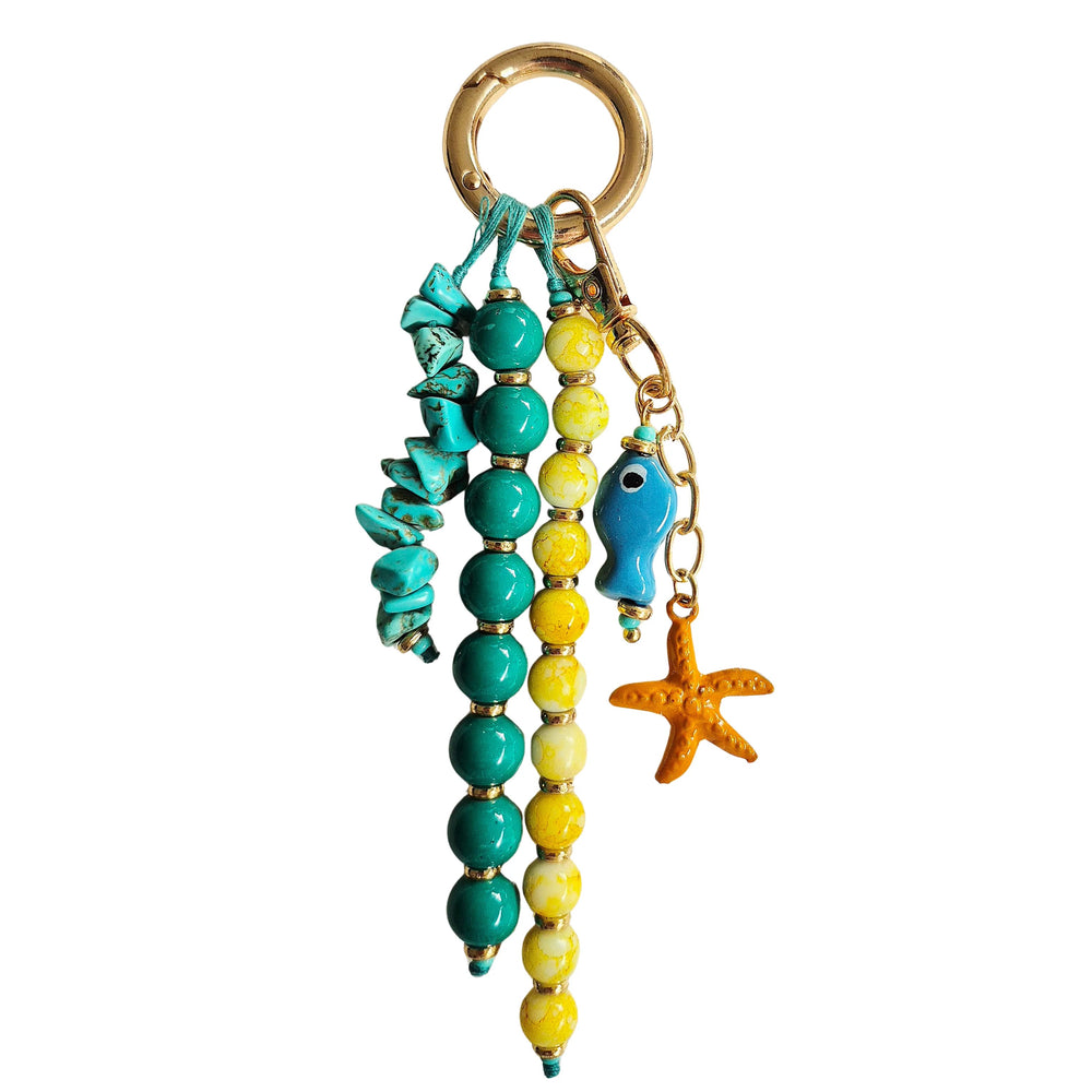 BEADED KEYCHAIN
