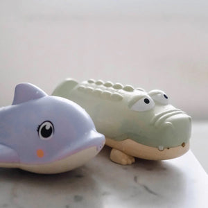 CROCODILE WATER SQUIRTERS I PASTEL GREEN