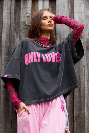REPLAY BOXY TEE