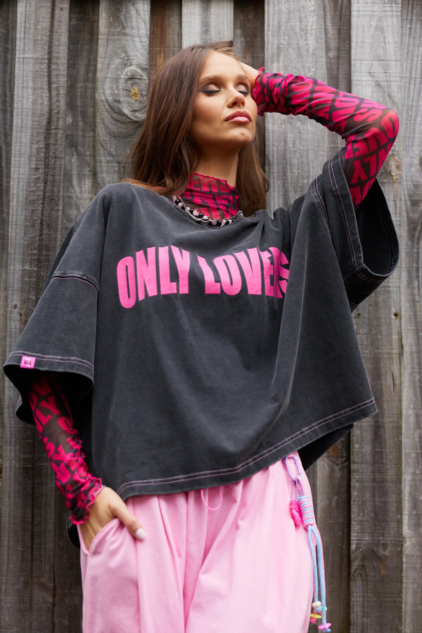 REPLAY BOXY TEE