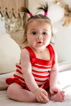 ROSIE ROMPER I CANDY STRIPES