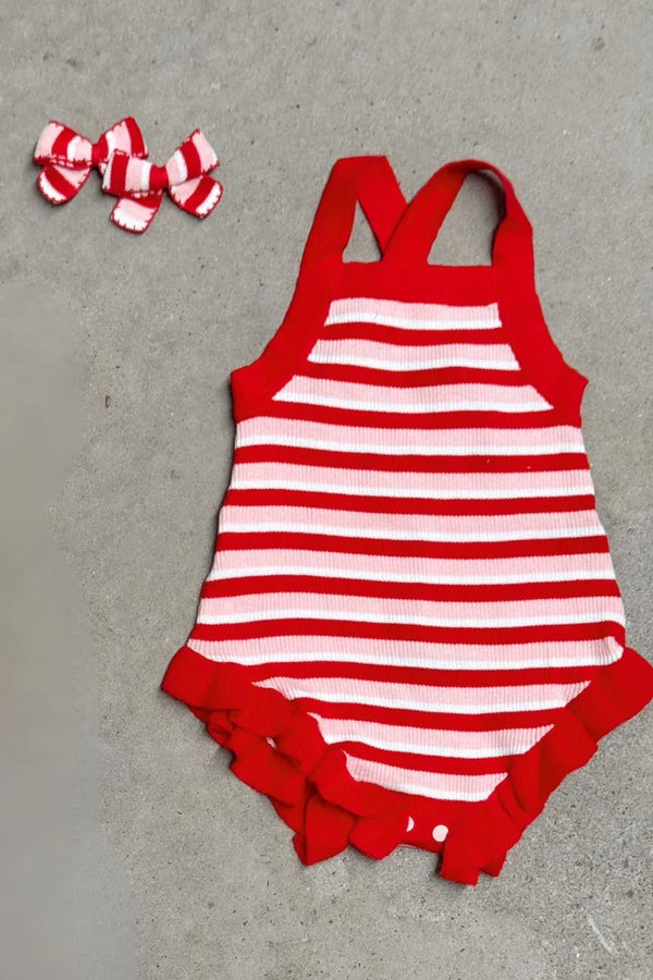 ROSIE ROMPER I CANDY STRIPES