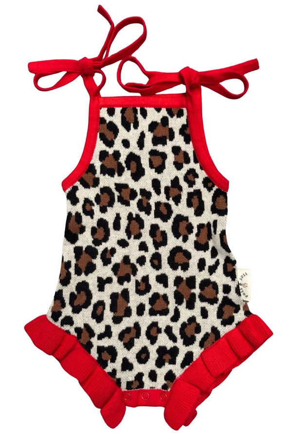 AVA ROMPER I LEOPARD