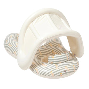 FLOAT TOGETHER BABY SEAT I DUCK SAGE STRIPE