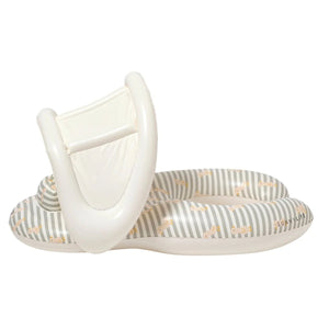 FLOAT TOGETHER BABY SEAT I DUCK SAGE STRIPE