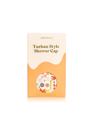 DAHLIA SHOWER CAP I SANTORINI SUN