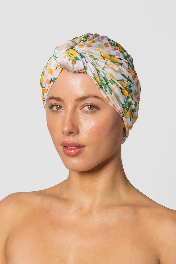 DAHLIA SHOWER CAP I LEMON LOVER