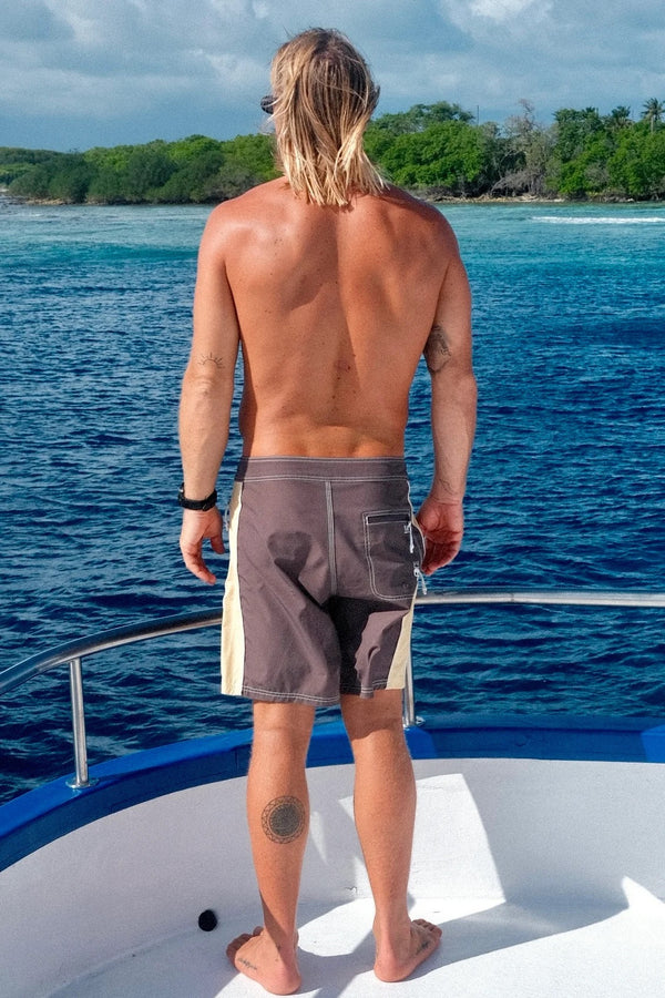 RETROGRADE BOARDSHORT COFFEE