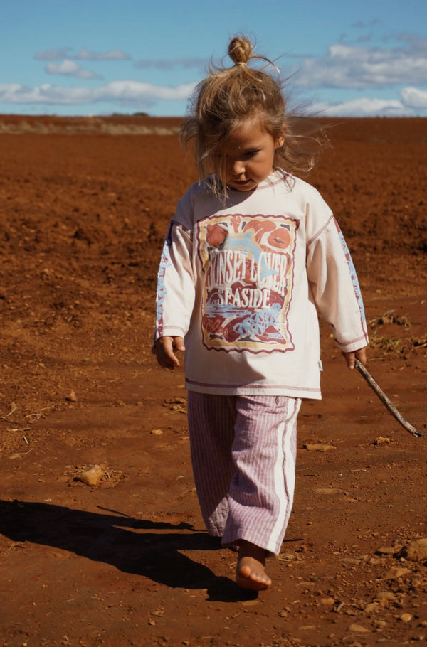 SUNSET LOVER MINI LONG SLEEVE