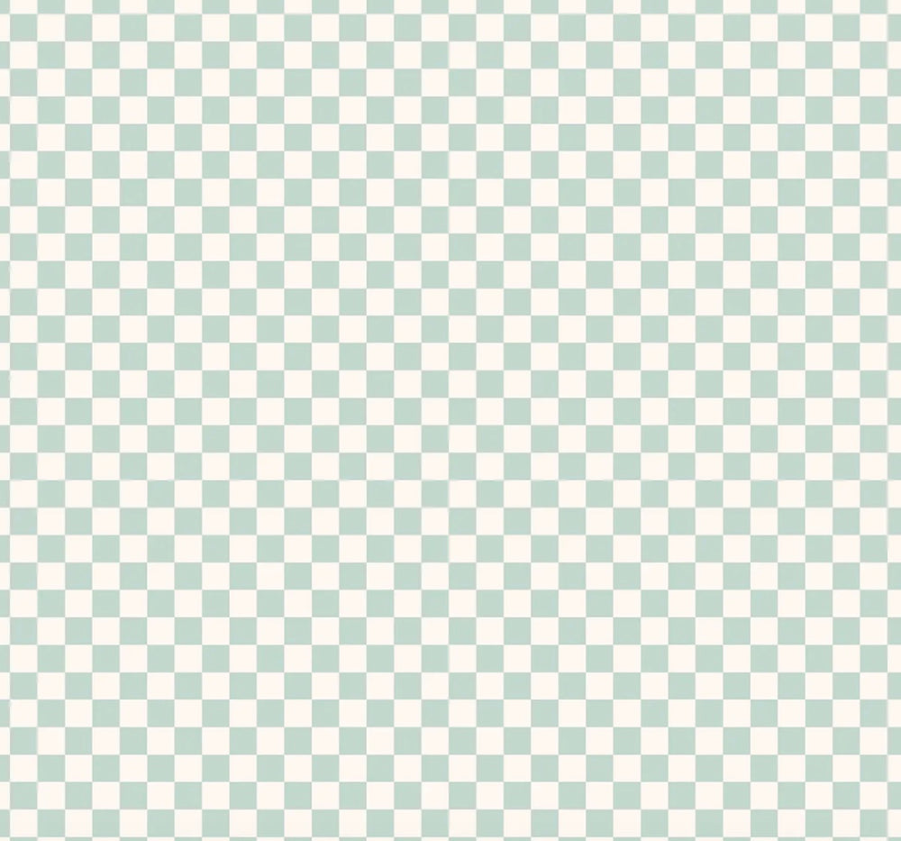 SAGE CHECK MUSLIN WRAP