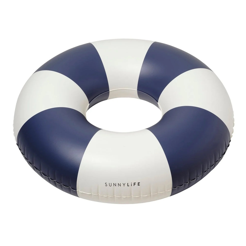 POOL RING WEEKEND I NAVY STRIPE