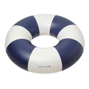 POOL RING WEEKEND I NAVY STRIPE