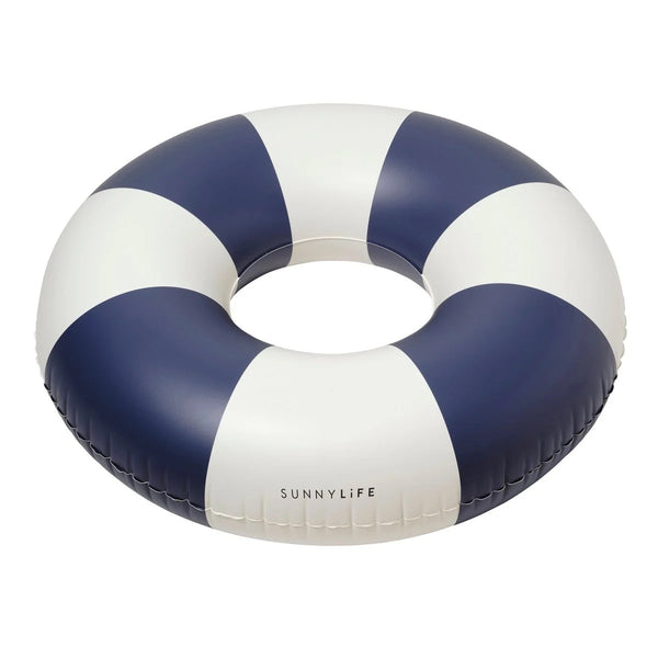 POOL RING WEEKEND I NAVY STRIPE