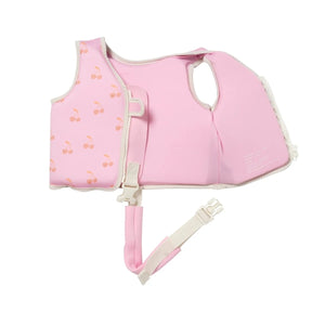 KIDS SWIM VEST COTTON CANDY I CHERRY
