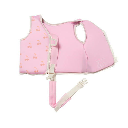 KIDS SWIM VEST COTTON CANDY I CHERRY