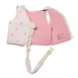 KIDS SWIM VEST I STRAWBERRY SUNSHINE