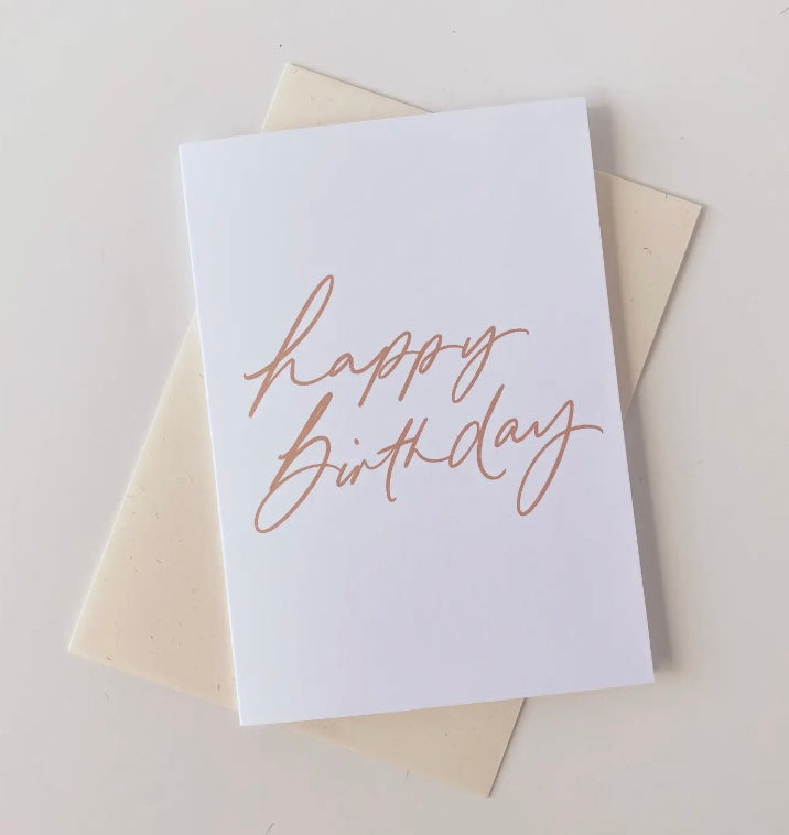 HAPPY BIRTHDAY