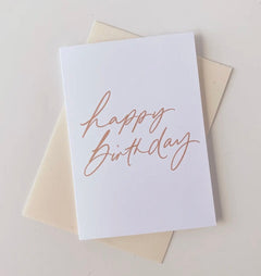 HAPPY BIRTHDAY