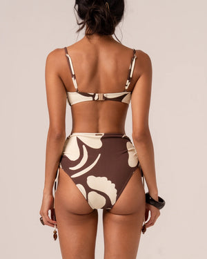HIGH WAIST TIE SIDE BOTTOM I IBISCO