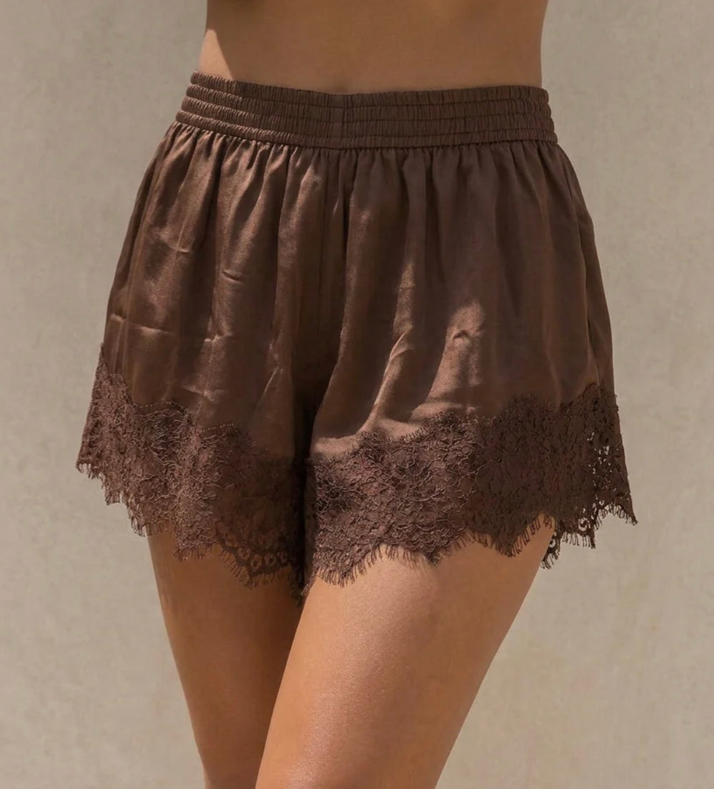 VALENTINA LACE SHORTS