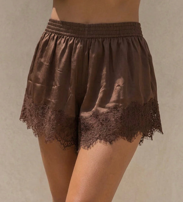 VALENTINA LACE SHORTS