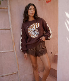 TIGER SHELL KNIT SWEATER