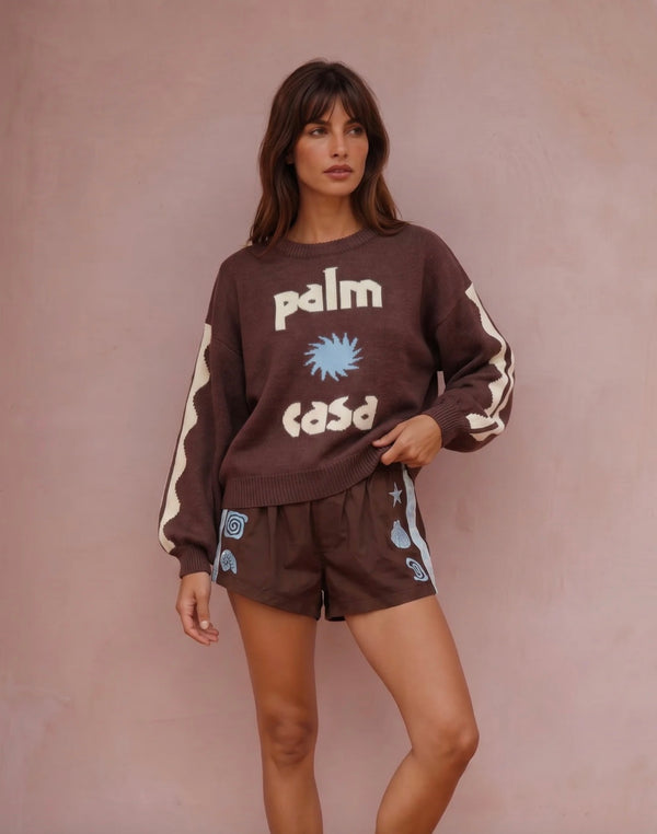PALM CASA KNIT SWEATER