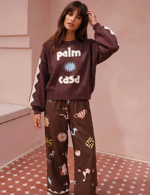 PALM CASA KNIT SWEATER