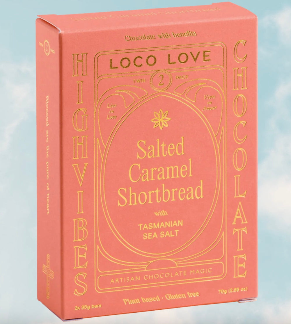 SALTED CARAMEL SHORTBREAD | TWIN PACK