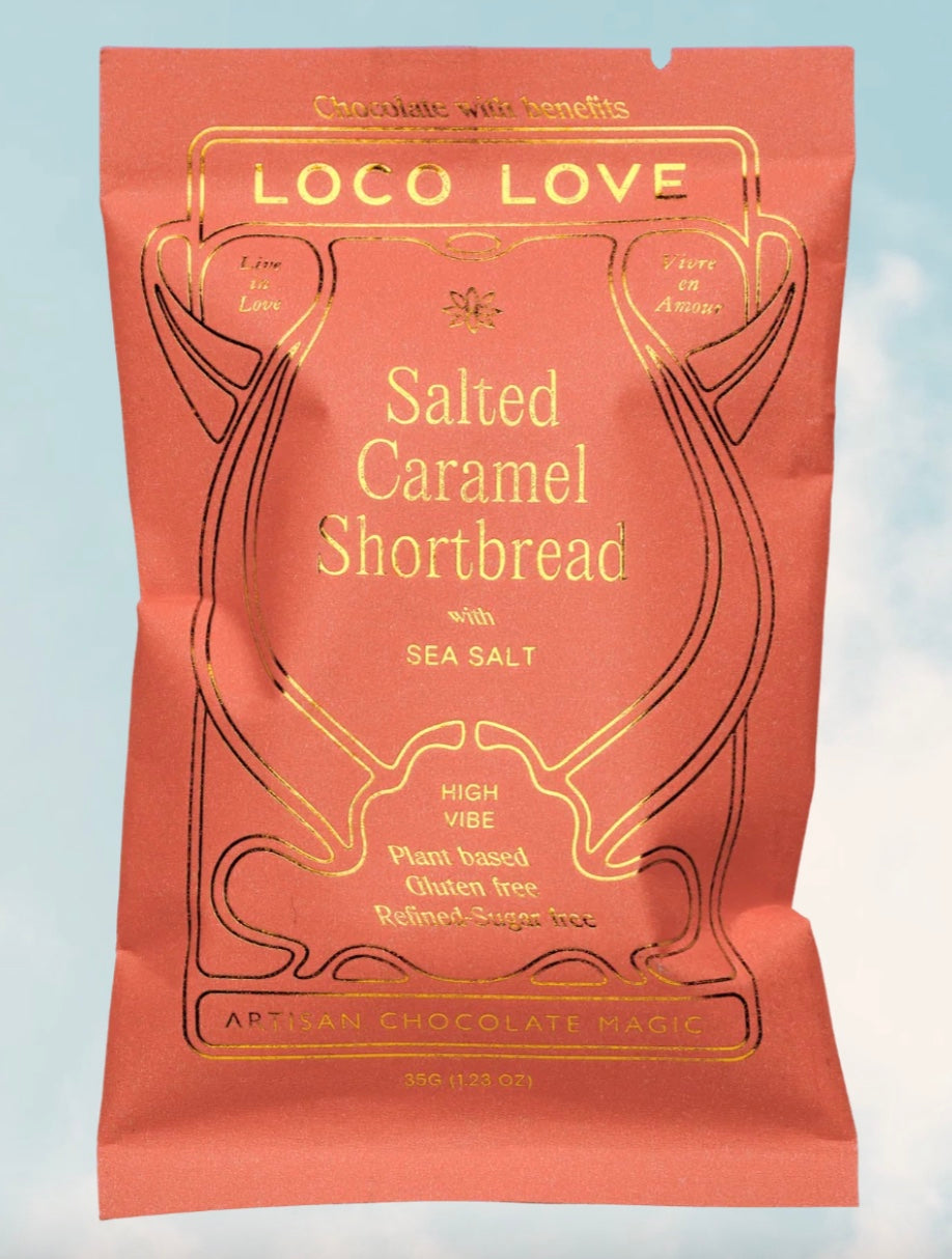 SALTED CARAMEL SHORTBREAD