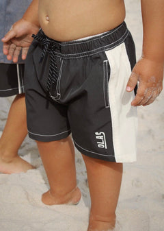 RETROGADE MINI BOARDSHORT | WASHED BLACK