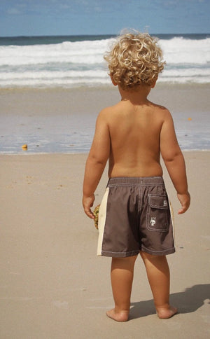 RETROGADE MINI BOARDSHORT | COFFEE