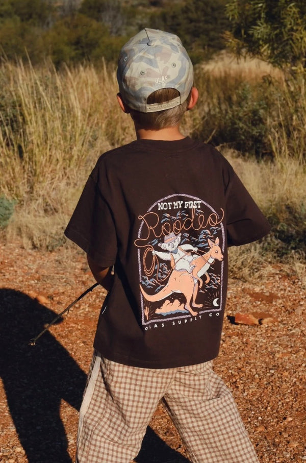 NOT MY FIRST ROO-DEO MINI TEE