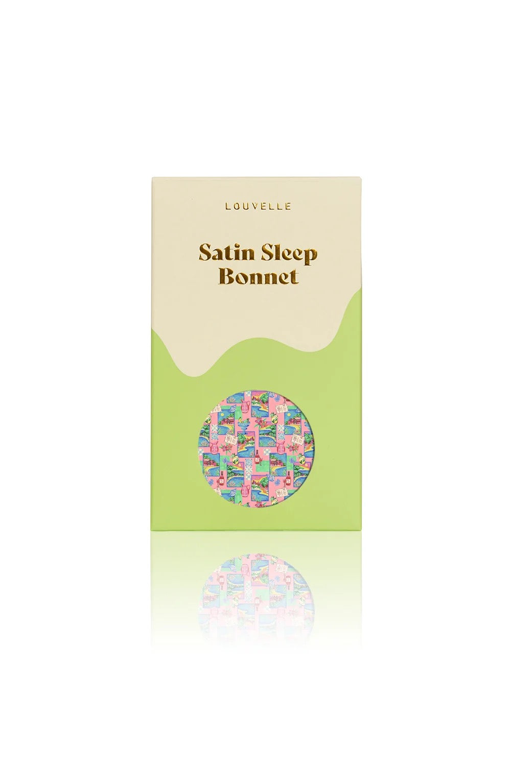 SATIN SLEEP BONNET I PINK POSTCARDS
